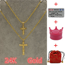 Jewelry, gold, Necklace, Cross
