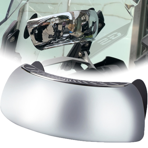 Motorcycle For Sym Gts Gts300I Cruisym 300 Maxsym 400 400I 600 600I 180  Degree Safety Rearview Give Full Mirrors (Chrome) | Wish