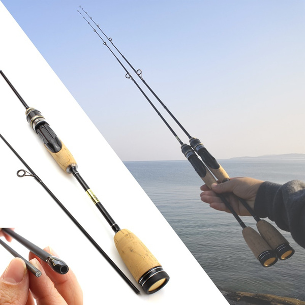 Fishing Rod Ultra Light Fishing Rod Carbon Fiber Wooden Handle