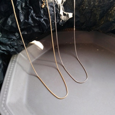 Necklaces Pendants, gold, snakenecklace, gold necklace
