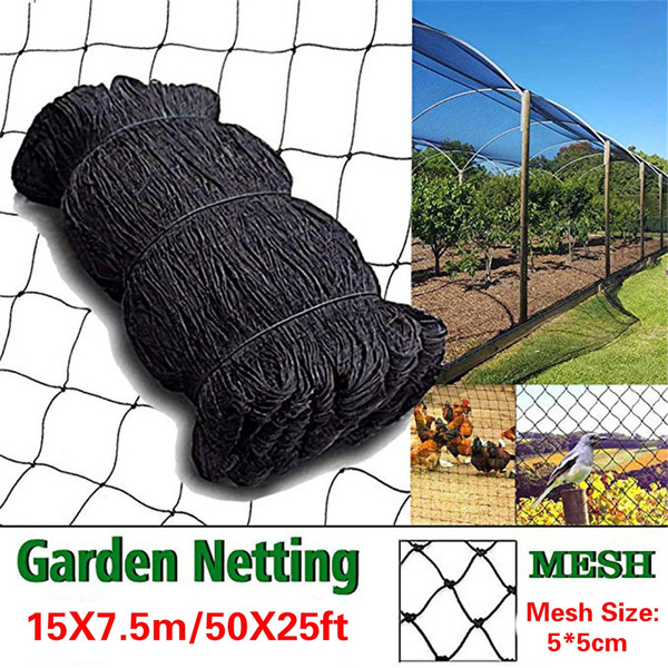 Anti Bird Netting 15M Garden Net Fruits Pond Mesh Plant Crop Tree Protections