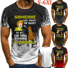 scoobydootshirt, Funny, scoobydoosatinpillowcase, Slim T-shirt