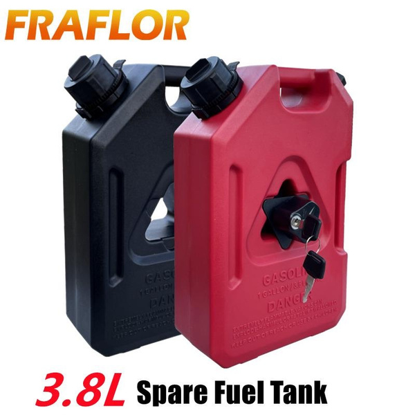 1 Gallon (3.8L) Gasoline Oil Container Fuel Canister Jerrican Fuel Tank ...