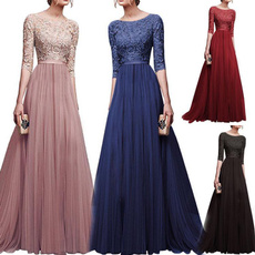 gowns, Long Sleeve, Evening Dress, Dress