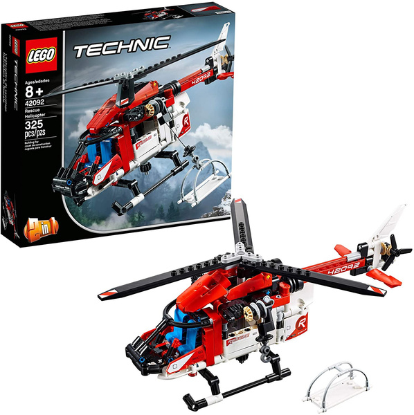 LEGO Technic Rescue Helicopter 42092 Building Kit (325 Pieces)