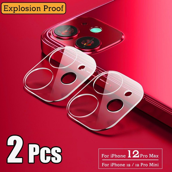 Kit Protection Caméra IPhone 12 Pro Max - 3 Lentilles De Rechange - Neuf - Compatible Apple