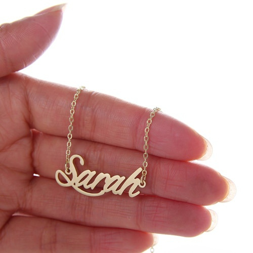 Sarah gold deals necklace