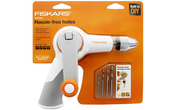 132420 1001 FISKARS PRECISION HAND DRILL WITH 4 BITS Wish