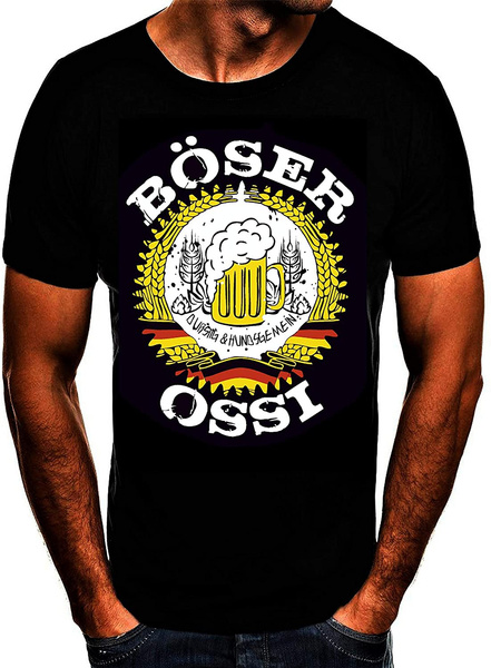 Böser Ossi DDR Ostdeutschland Ostdeutscher Geschenk Fun T-Shirt | Wish