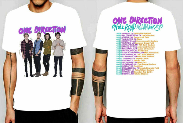 Tour Merch Back and Front T-shirt 