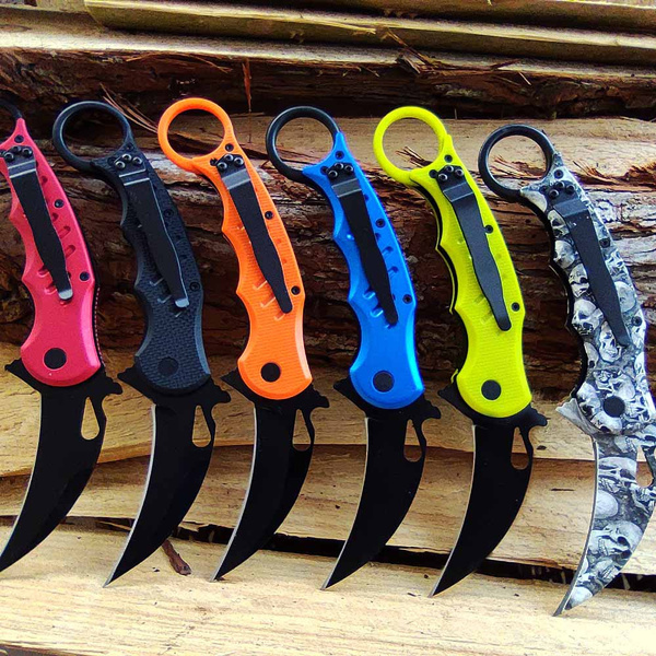 Tactical Karambits Knife CS go utility Solid Military Knifes Wish