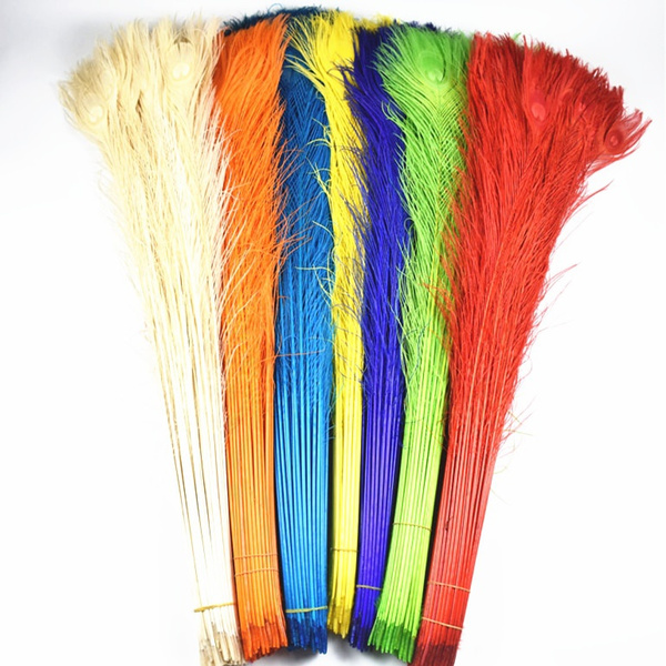 Natural Peacock Feathers, Peacock Feather 70-80cm, Wedding Supplies