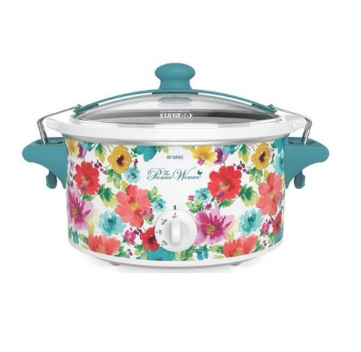 The Pioneer Woman 1.5 Quart Slow Cooker Twin Pack, Breezy Blossom