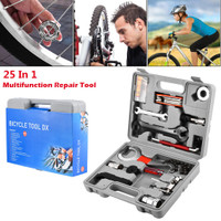 46 in 1 multifunction cycling repair tool box case
