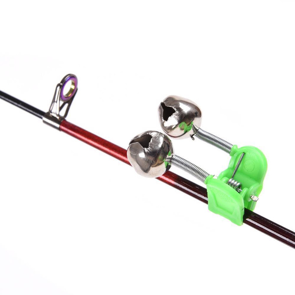 2 Pieces - Sea Fishing Rod Bell Accessories Tip Bite Lure Alarm