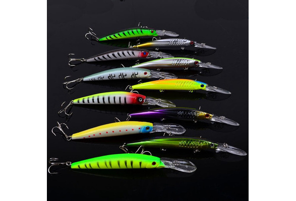 2pc Artificial Sea Fishing Lures Minnow 3d Luminous Baits For Fish Night  Saltwater Tackle Lighted Plastic For Fish Lure China