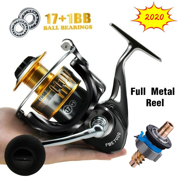 17BB Metal Spinning Fishing Reel 12kg Power 5.0: 1 ratio