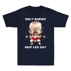 Funny, Loose, Cotton T Shirt, Sleeve