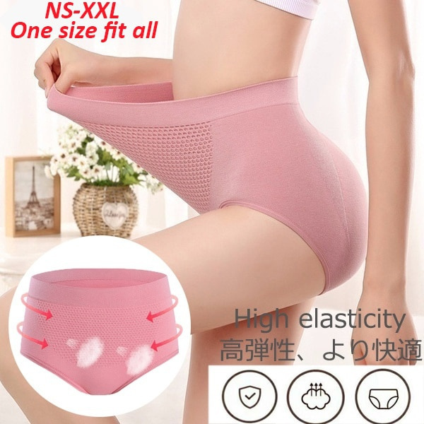 3D Women Panties Warm Uterus Abdomen Shaping Cotton Breathable Underwear  Buttock Lifting Mid Rise Brief Lady Body Shaper Briefs