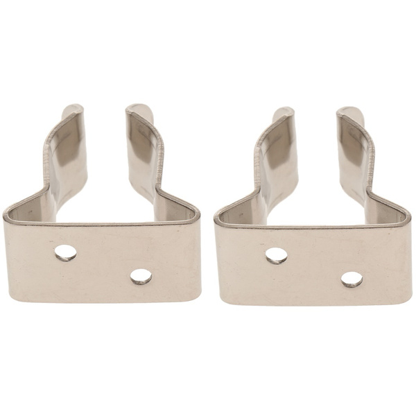2 X 304 Stainless Steel Marine Boat Hook Holder Clips -5/8Inch To 1Inch  Tube