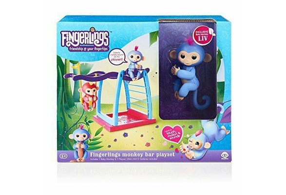 Fingerlings monkey outlet bar playset