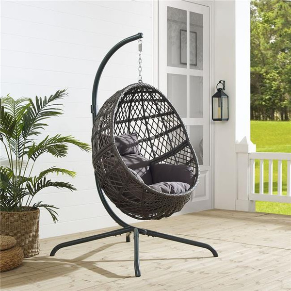 Crosley CO7274-LB 57.13 x 57.13 x 76.75 in. Tess Indoor Outdoor Wicker ...