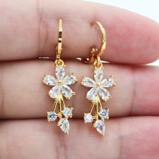Fashion, gold, wedding earrings, czearring