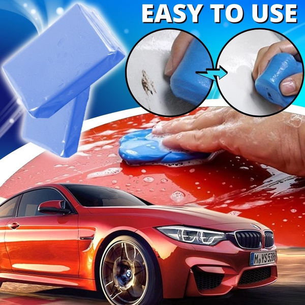 Car Magic Clean Clay, Detailing Auto Wash Wax Cleaner Bars, Automotive Cars  Detail Cleaning Kit, Glass Detailer Black Paint, Guys Windshield Polish,  Spot Remover Ceramic Clear Lubricant Tools, Window Towel Polishing Claybar