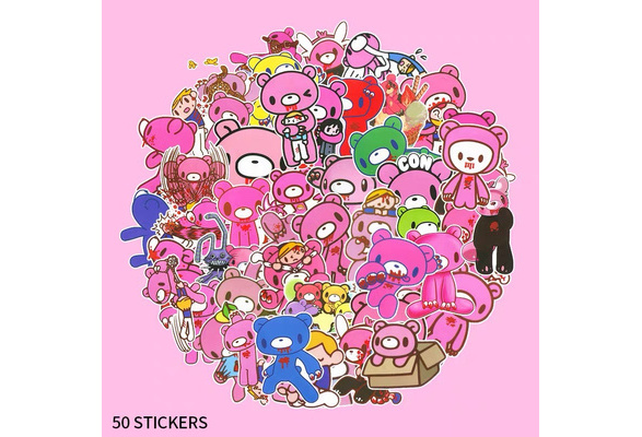 50pcs Gloomy Bear Stickers Creative Graffiti Sticker Decals Wish