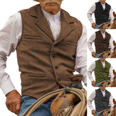 woolen, Vest, Fashion, sleevelessjacket