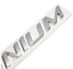 Emblem, fiesta, Stickers, Metal