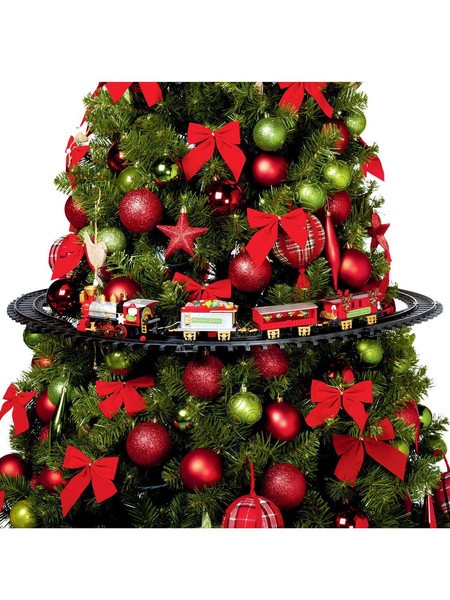 light up christmas train set