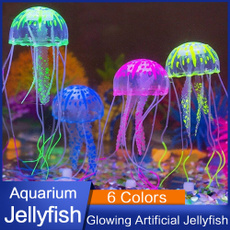 Decor, Tank, artificialjellyfishornament, siliconejellyfish
