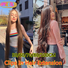 hairextensionsclipin, curlyhairextension, blackhairextension, Hair Extensions & Wigs