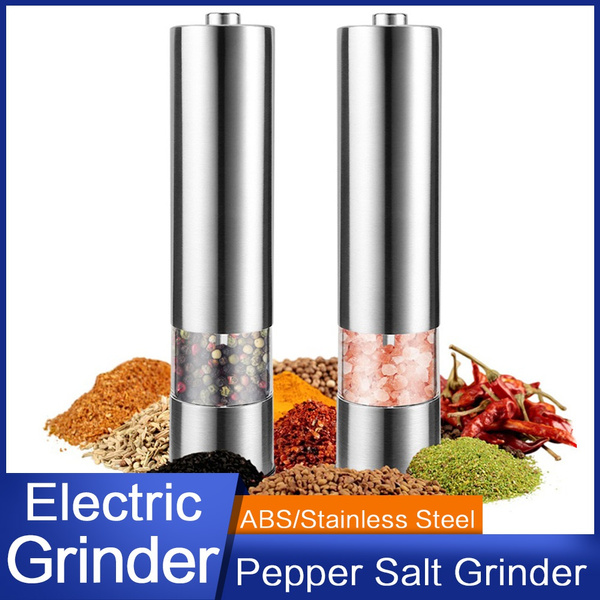 Steel Cooking Gadgets Kitchen Tool Pepper Grinder Spice Herb Grinder Salt  Mill