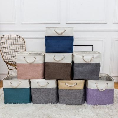 Durable Cube Storage Bins, Shelf Organizers