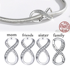 Sterling, momcharm, Infinity, Jewelry