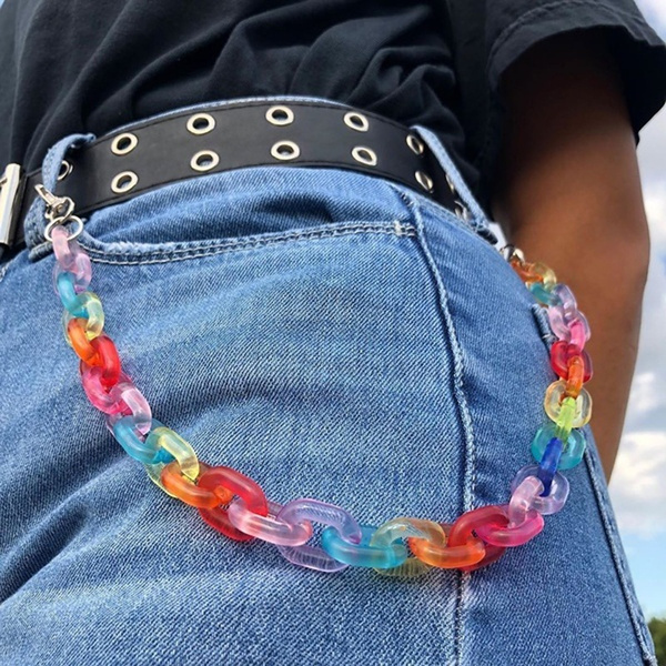 Trouser Chain Belt Keychain for Women 