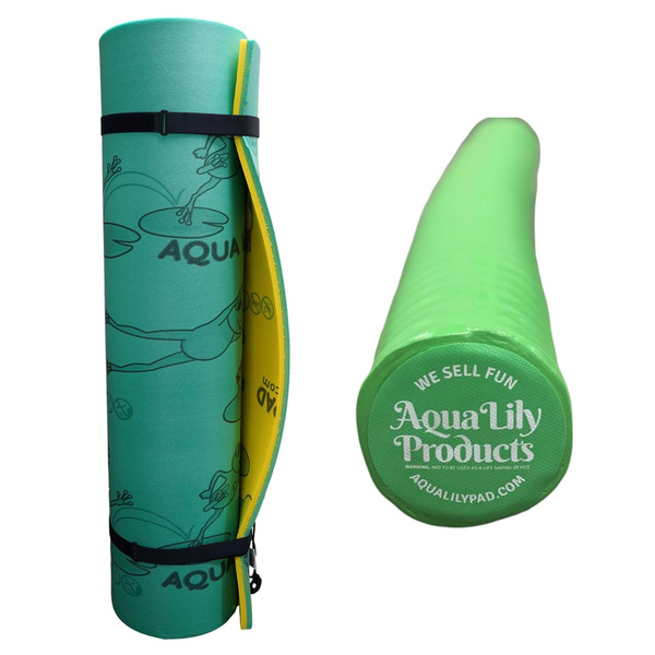 Aqua Lily Pad Water Mat Playground Float Pad and Buoyant Vinyl Foam
