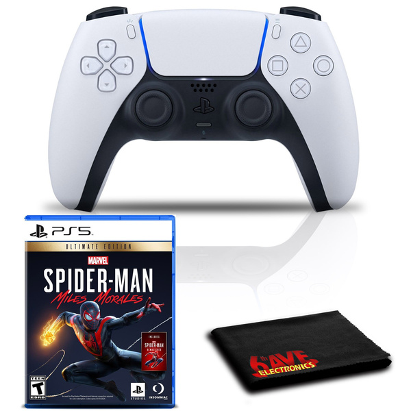 PS5 DualSense Controller & Marvel's Spider-Man: Miles Morales Game