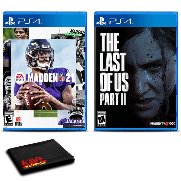 Madden NFL 21 and The Last of Us Part II for PlayStation 4 - Two Game  Bundle