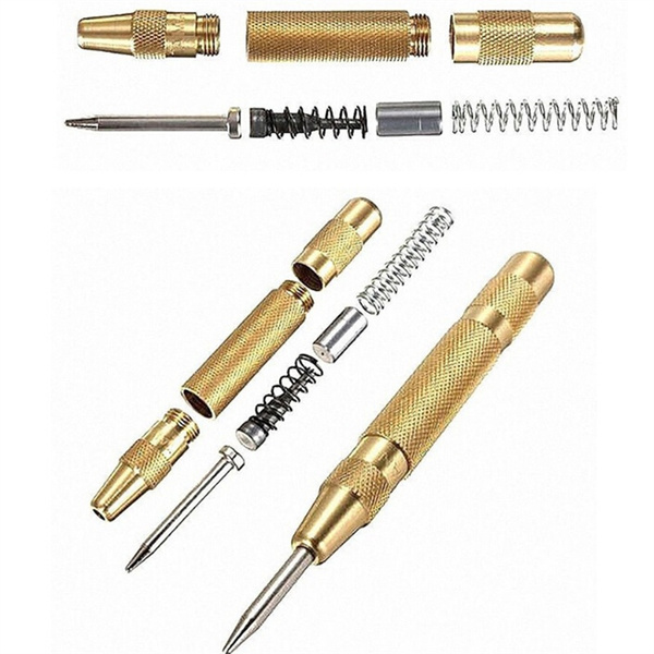 Black 130mm Automatic High Hardness Center Punch Window Breaker Wish