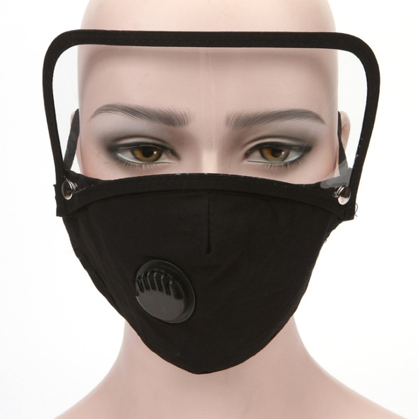 Eye Protection Cotton Mask Dustproof Protective Mask with Eyes Shield