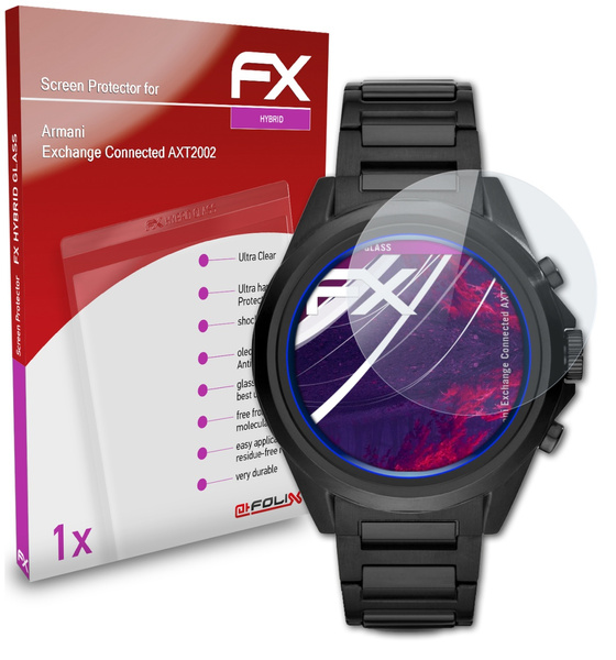 atFoliX Screen Protector compatible with Armani Exchange Connected