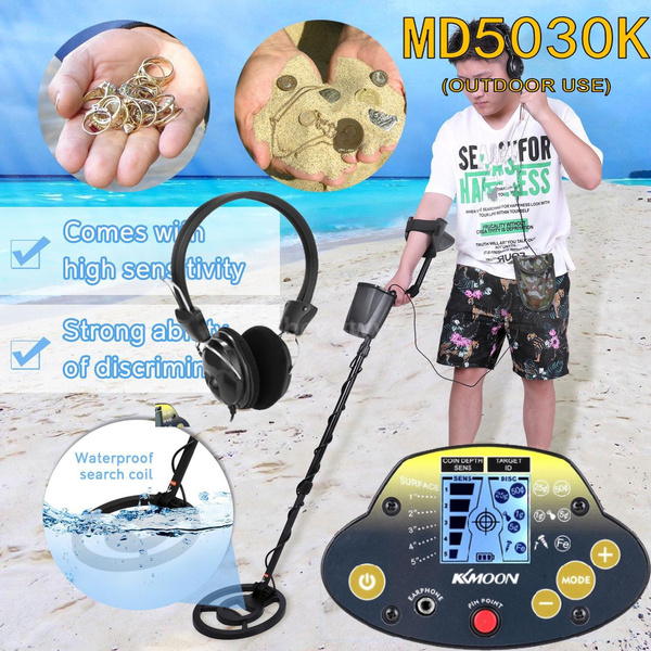 Underground Metal Detector KKmoon MD-5030KK Portable Easy Installation Metal Detecting for Adults High Sensitivity Jewelry Treasure Gold Tool Finder