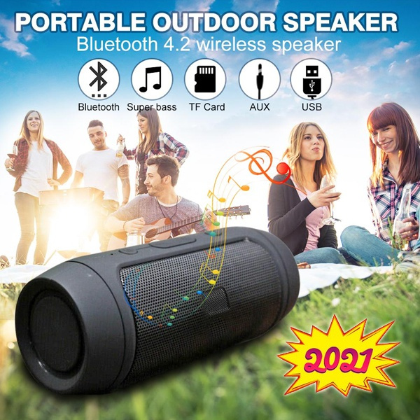 Mini Portable Wireless Bluetooth Speaker Stereo Bass Loudspeaker FM Radio 
