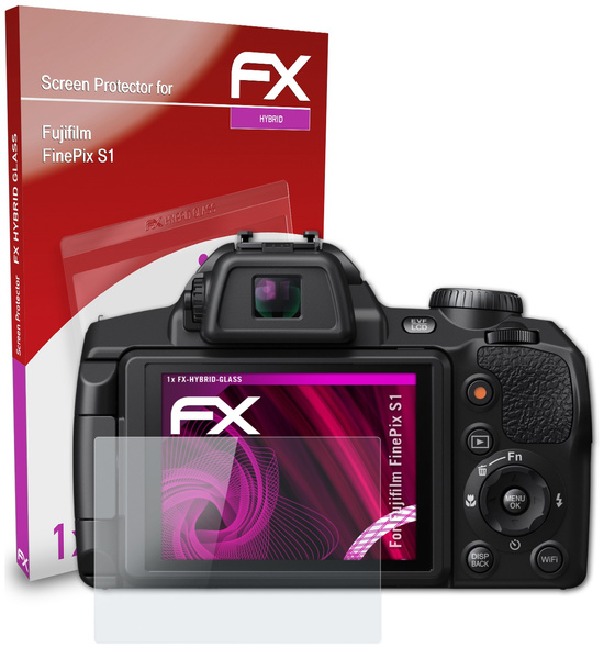 atFoliX Screen Protector compatible with Fujifilm FinePix S1 9H