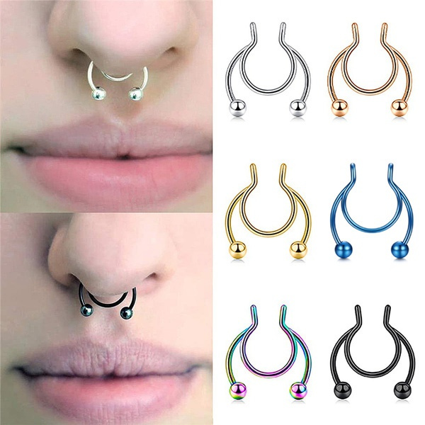 clip on nose stud