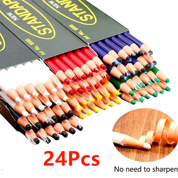 Fabric Pencils Cloth Chalk Marker Pen Chalk Cut-free for Tailor Sewing  Tools Sewing Pencils Garment Accessories Sewing Home Supplies