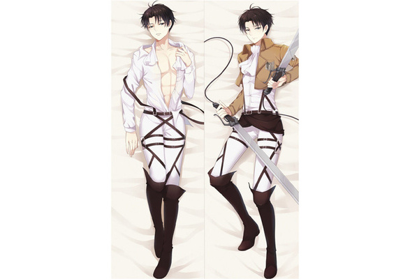 levi ackerman body pillow